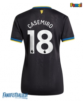 Manchester United Casemiro #18 Tricou Fotbal Replică 2025-26 Femei Treilea